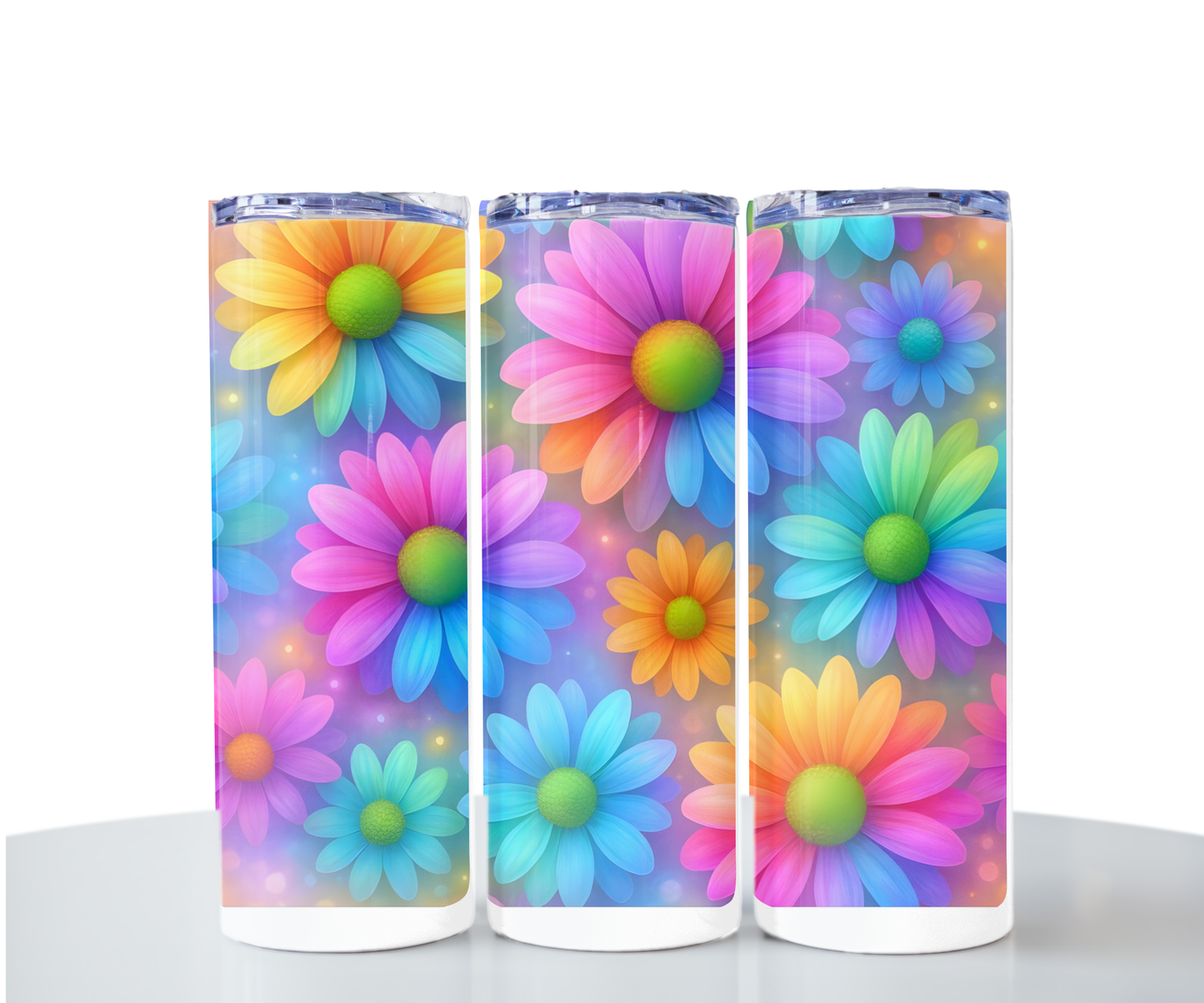 Pastel flower 20 Oz Tumbler.
