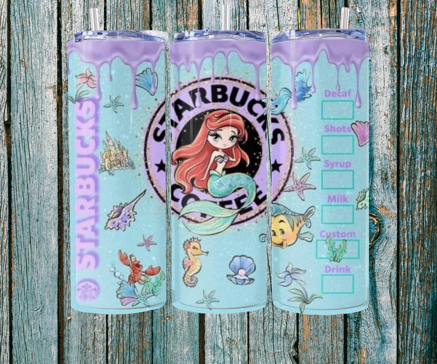 Mermaid Tumbler 20 oz