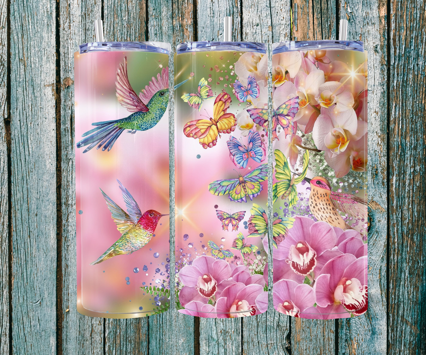Hummingbird 20 oz tumbler