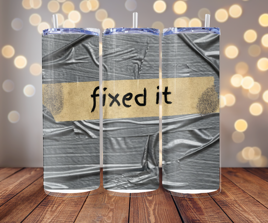 Duck tape 20 oz tumbler