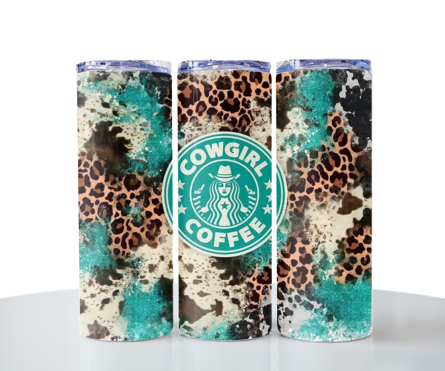 Cowgirl Coffee Tumbler.