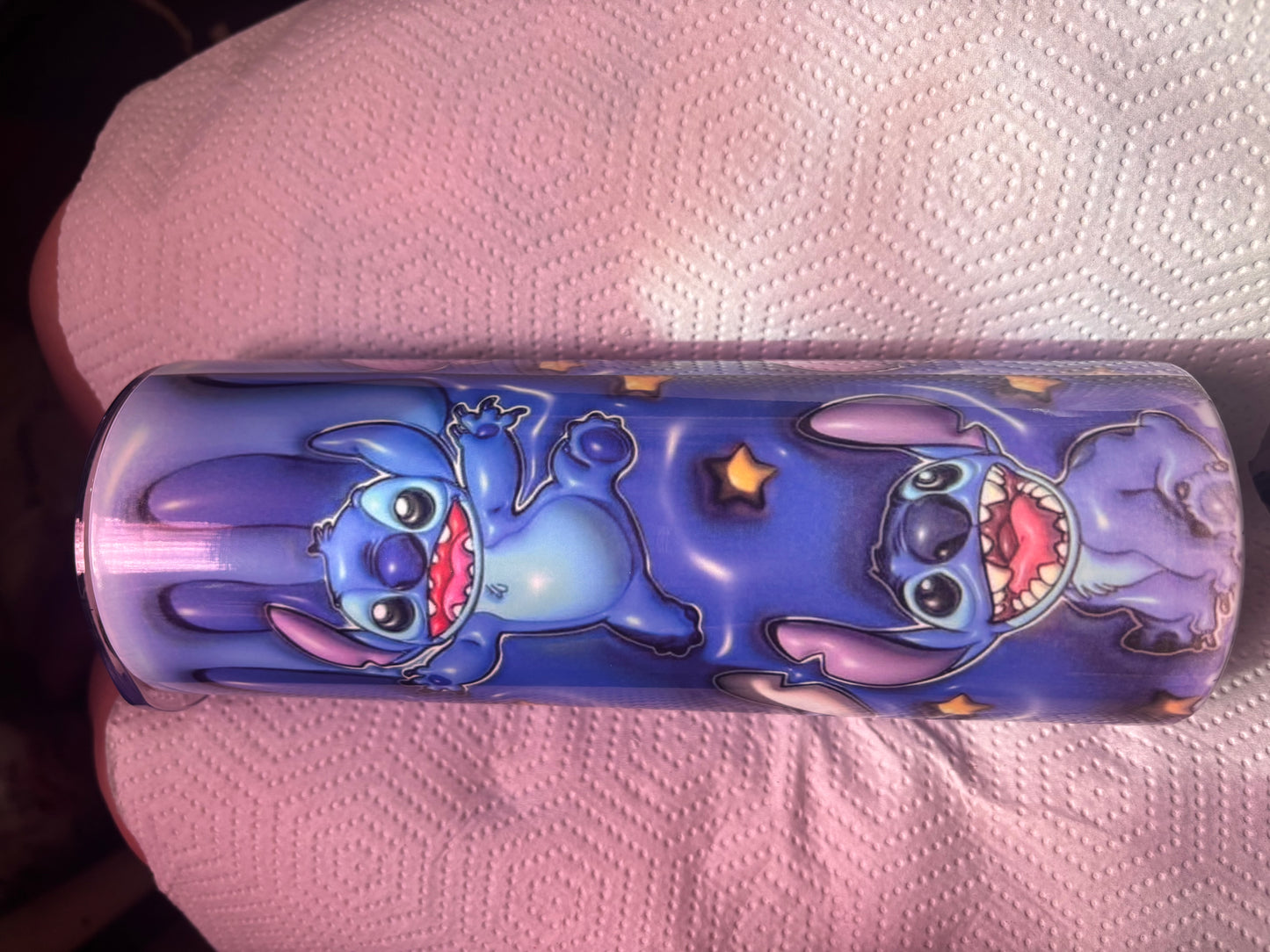3D Stitch tumbler