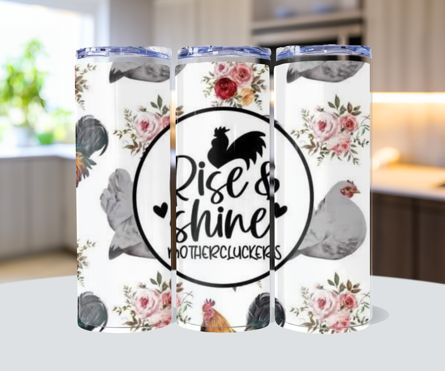 20 oz Funny Chicken Tumbler.