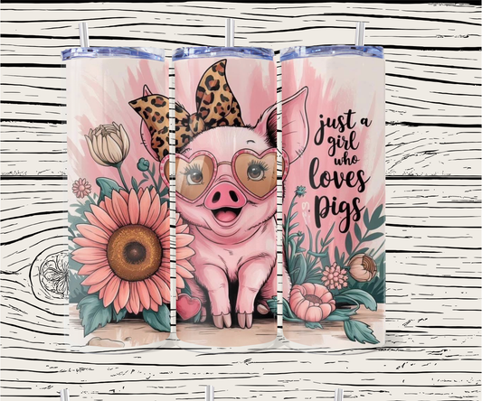 Pig 20 oz Tumbler