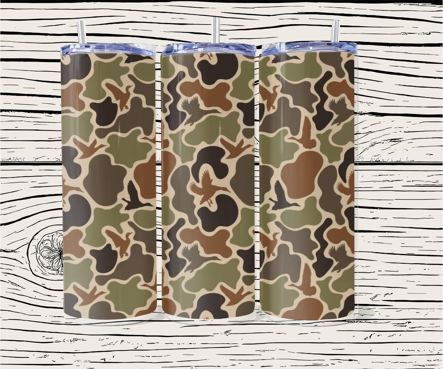 Duck Camo 20 oz Tumbler