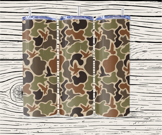 Duck Camo 20 oz Tumbler