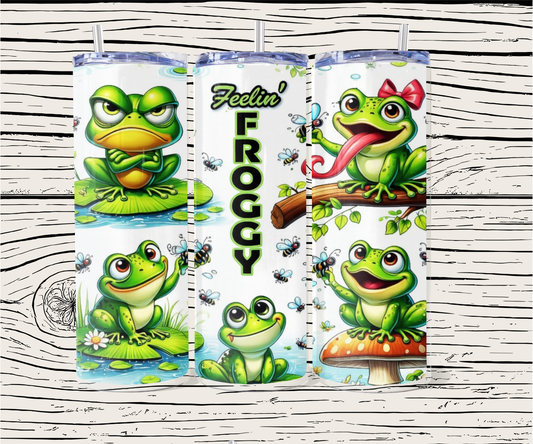 Feeling Froggy 20 oz Tumbler