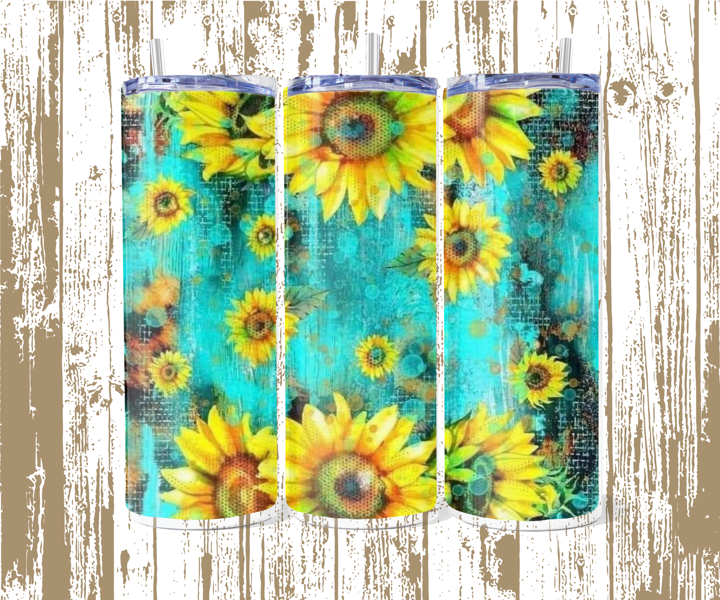 Sunflower 20 oz tumbler