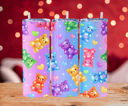 #2 Gummy bear 20 oz tumbler