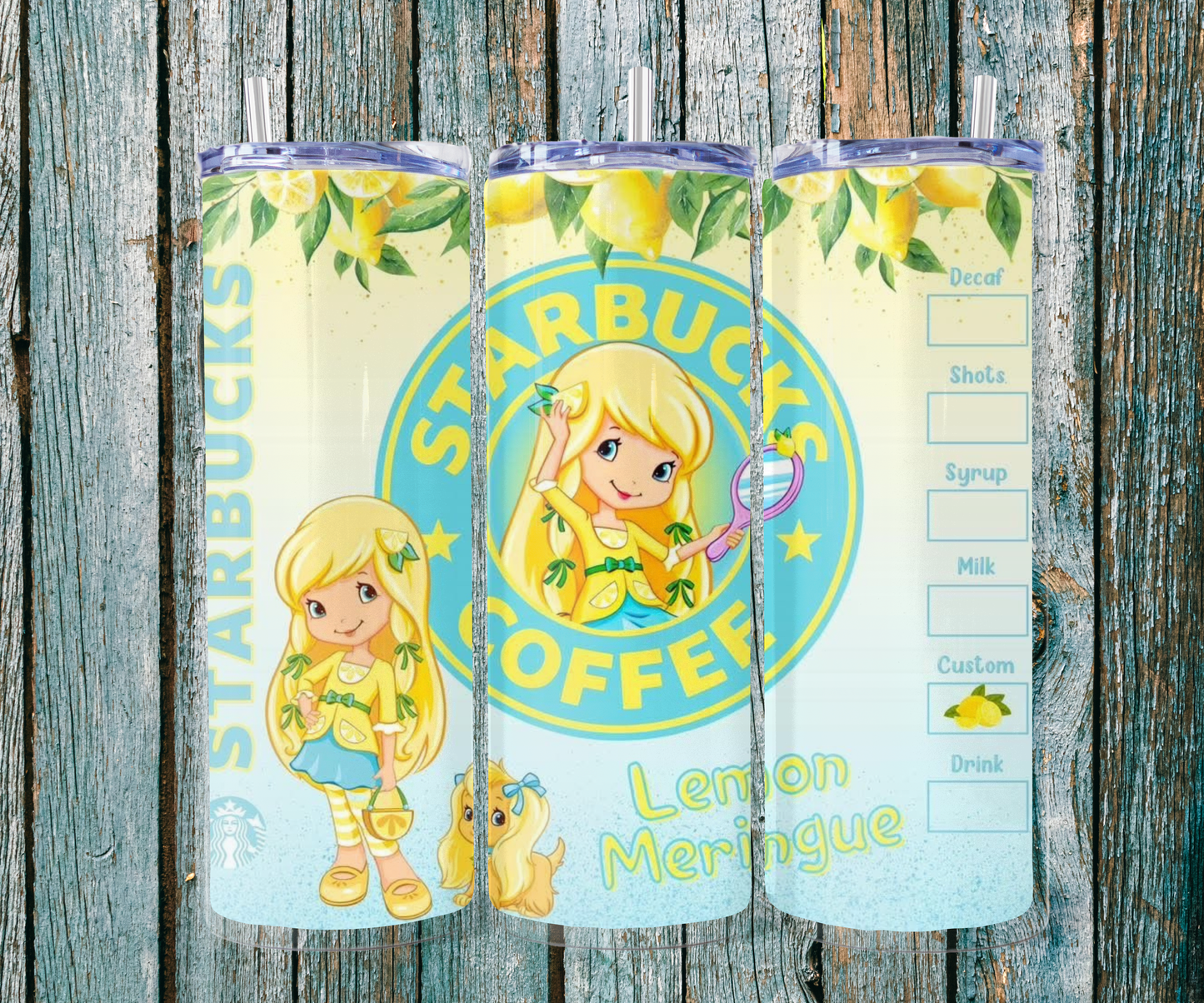 Yellow Starbucks Tumbler