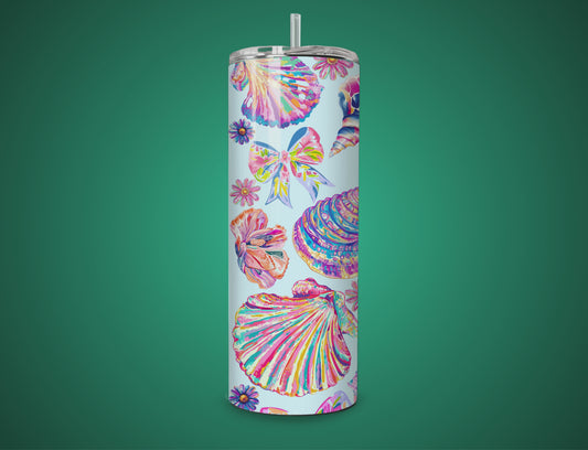 Beach Theme 20 oz Tumbler